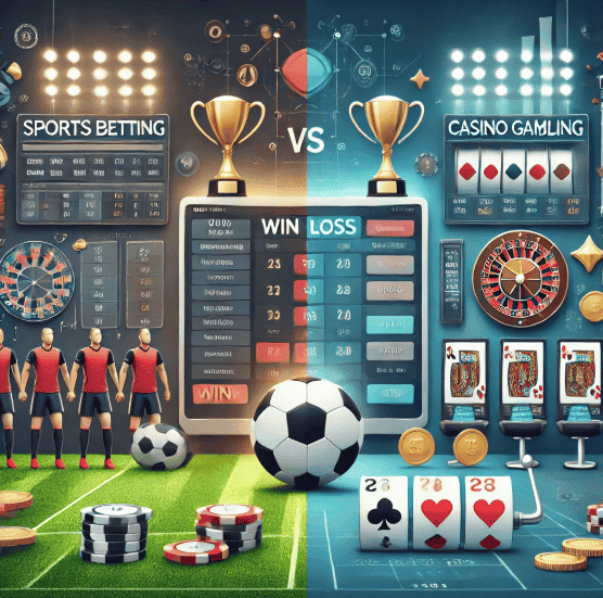Kto má väčšiu šancu na výhru peňazí, športové stávky alebo kasína?